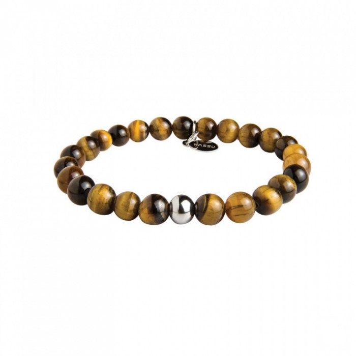 PULSEIRA HASSU STONE OLHO DE TIGRE