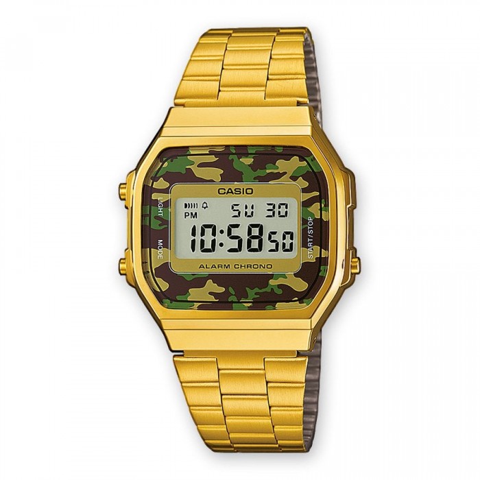 CASIO VINTAGE CAMOUFLAGE GOLDEN GREEN